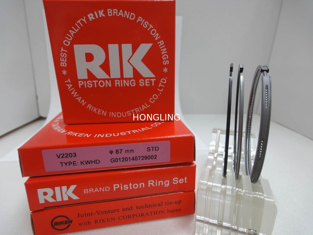 Kubota V2203 Piston Ring Cylinder Diameter 87MM Size 2.5 * 2 * 5